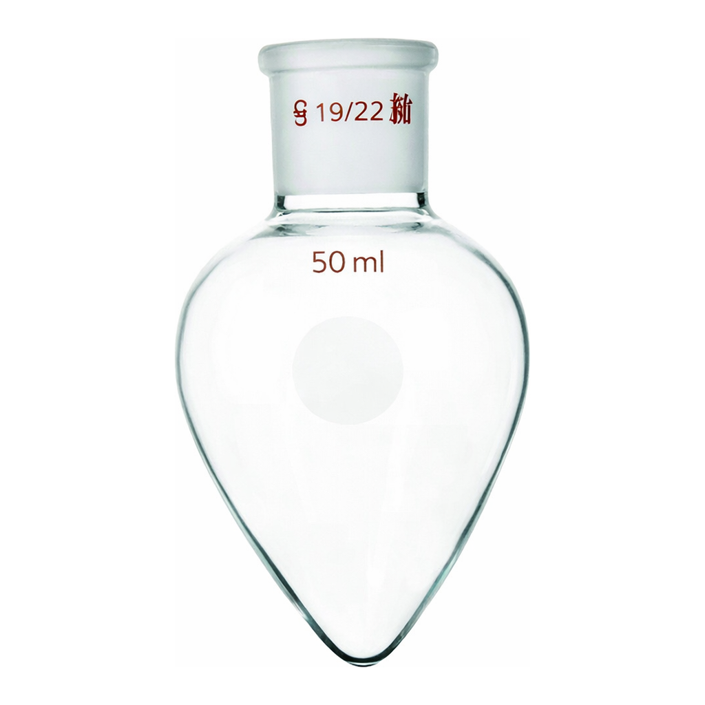 Merck Synthware pear shaped flask