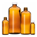 Merck Wheaton narrow mouth bottles with caps