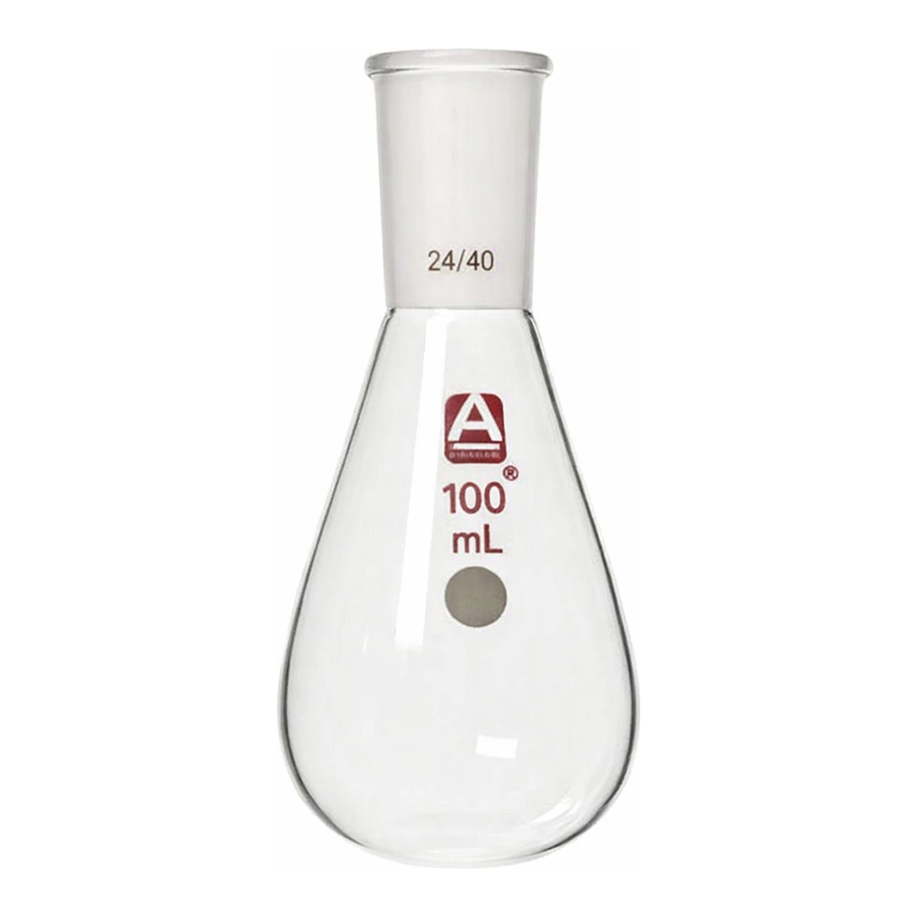 Merck Aldrich evaporating flask, pear-shaped