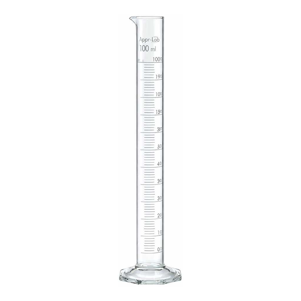Merck BRAND SILBERBRAND Class B glass measuring cylinders, tall form