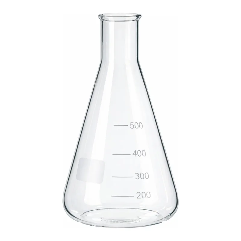 Merck BRAND Erlenmeyer flask with beaded rim and graduation, narrow mouth