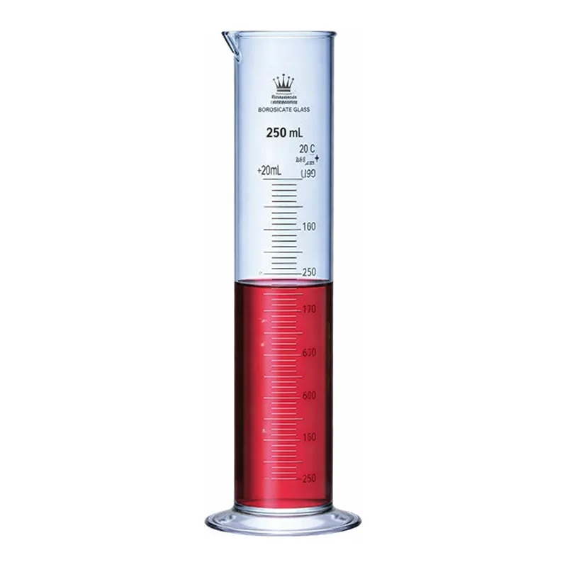 Merck BRAND graduated cylinder low form embossed scale