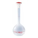 Merck Corning reusable volumetric flask, Class A