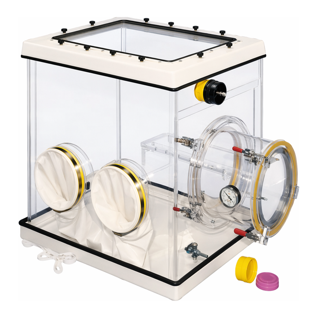 Merck Plas-Labs compact glove box
