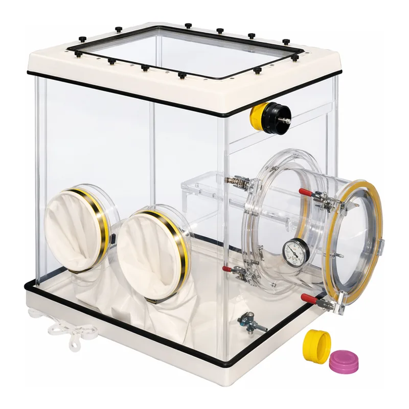 Merck Plas-Labs compact glove box