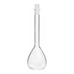 Merck Pyrex volumetric flask, class A with Pyrex ST stopper