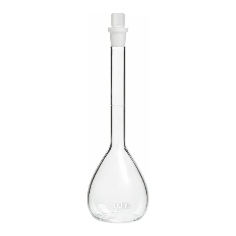 Merck Pyrex volumetric flask, class A with Pyrex ST stopper