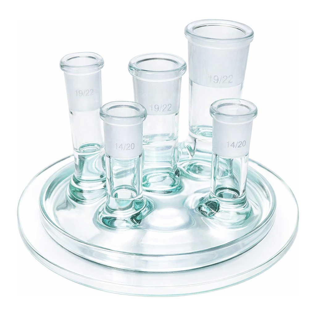 Merck Quickfit flat flange lids for reaction flasks