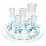 Merck Quickfit flat flange lids for reaction flasks
