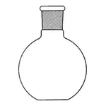 Merck Quickfit flat-bottom boiling flasks
