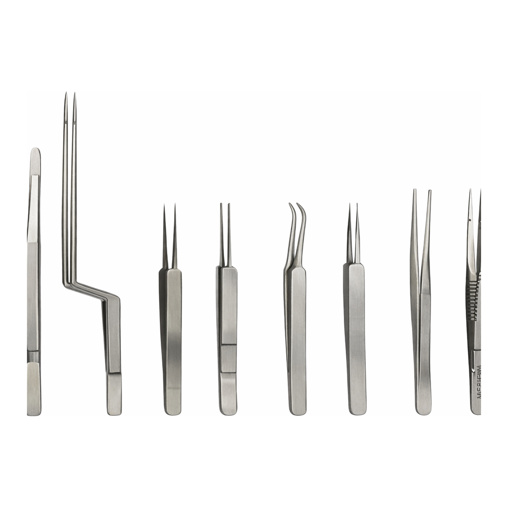 Merck Stainless steel forceps