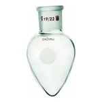 Merck Synthware pear shaped flask