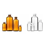 Merck Wheaton narrow mouth bottles with caps