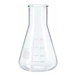 Merck BRAND Erlenmeyer flask with beaded rim and graduation, wide mouth