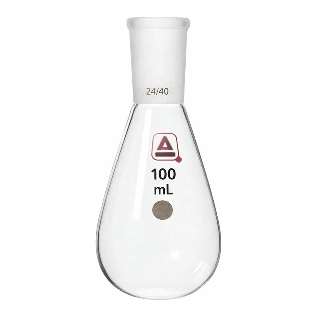 Merck Aldrich evaporating flask, pear-shaped