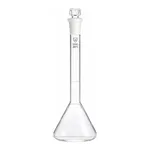 Merck BRAND BLAUBRAND volumetric flask trapezoidal