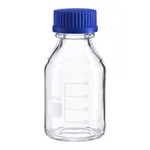 Merck BRAND laboratory bottle, graduated with screw cap