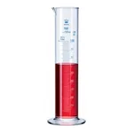 Merck BRAND graduated cylinder low form embossed scale