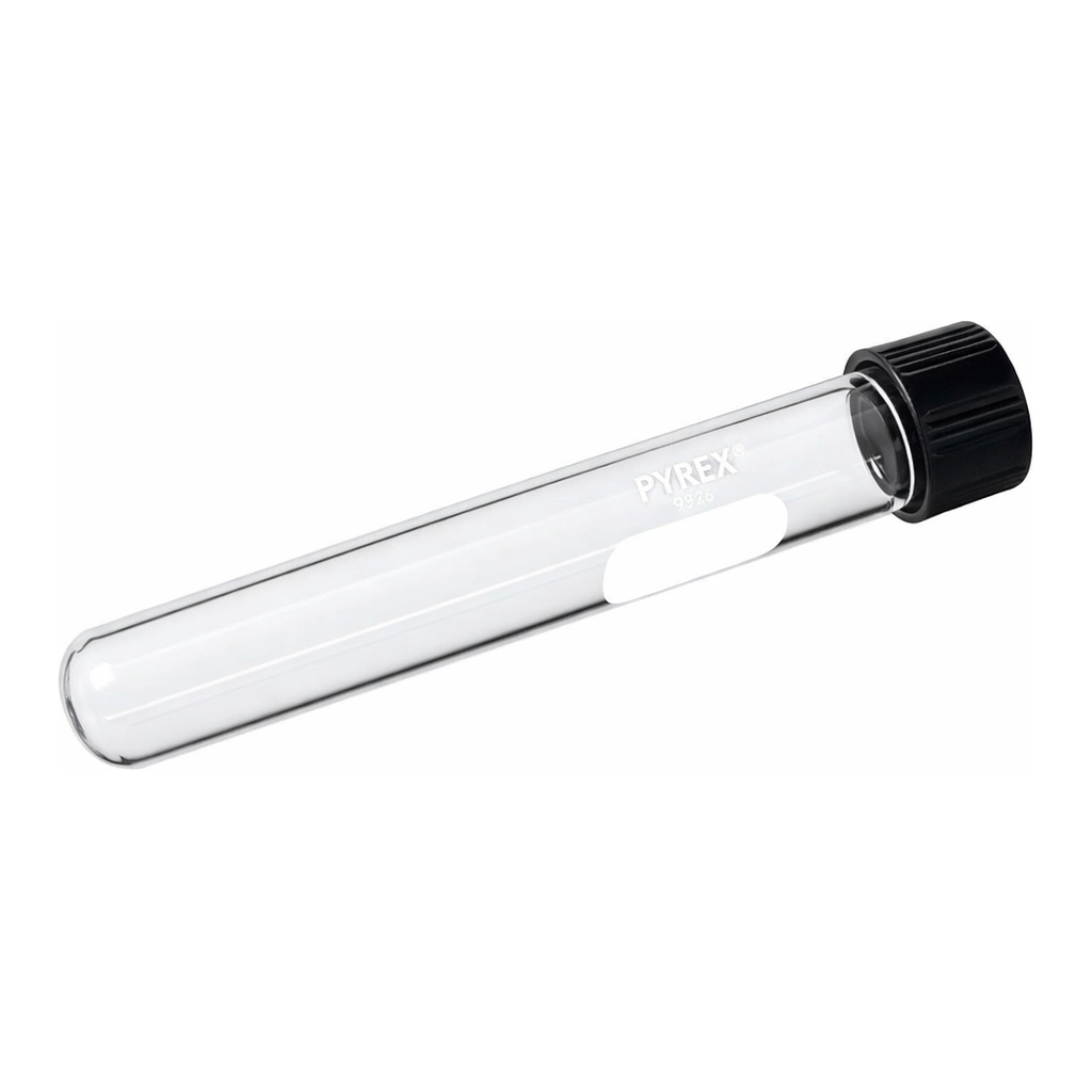 Merck Pyrex culture tubes with screw-cap