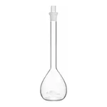 Merck Pyrex volumetric flask, class A with Pyrex ST stopper