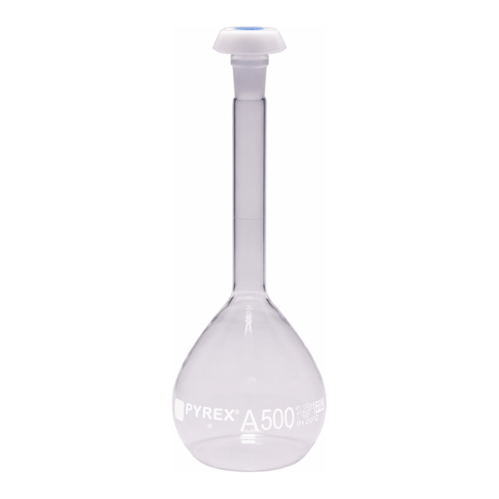 Merck Pyrex Volumetric flask, heavy duty, class A, USP/ISO/DIN tolerances