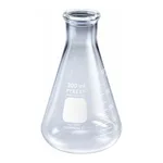 Merck Pyrex narrow-mouth graduated Erlenmeyer flask
