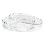 Merck Pyrex petri dishes