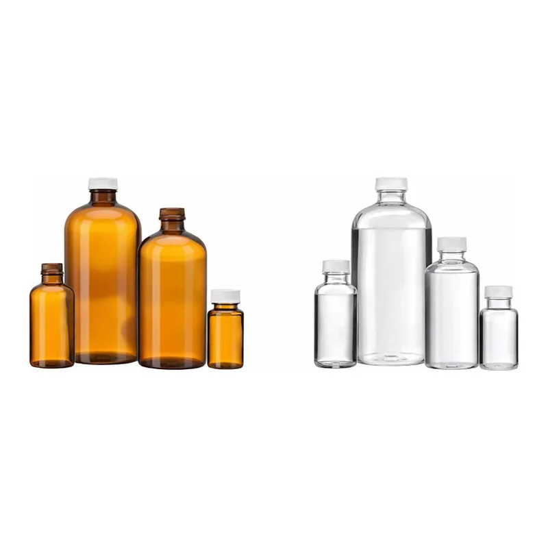 Merck Wheaton narrow mouth bottles with caps