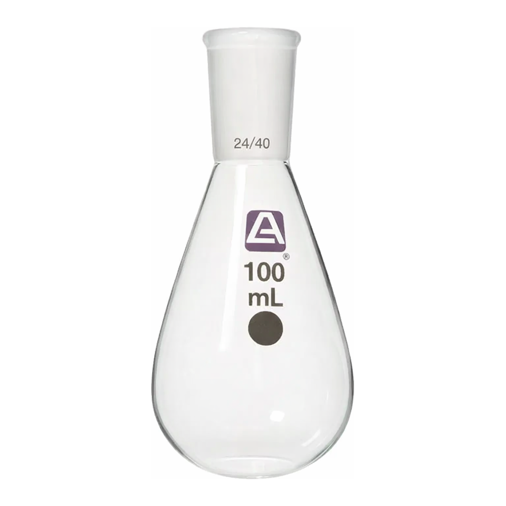 Merck Aldrich evaporating flask, pear-shaped