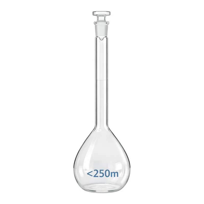 Merck BRAND BLAUBRAND volumetric flask, glass stopper, clear glass