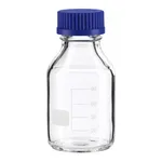 Merck BRAND laboratory bottle, graduated with screw cap