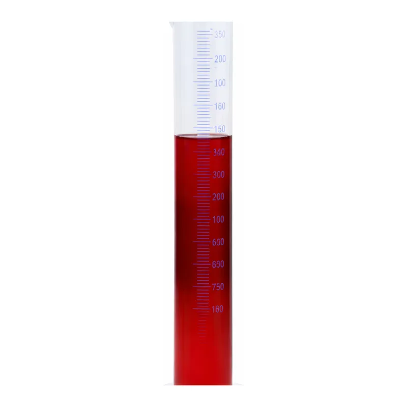 Merck BRAND graduated cylinder, PP, with blue printed scale or embossed scale