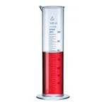 Merck BRAND graduated cylinder low form embossed scale