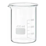 Merck BRAND glass beaker with spout, low form