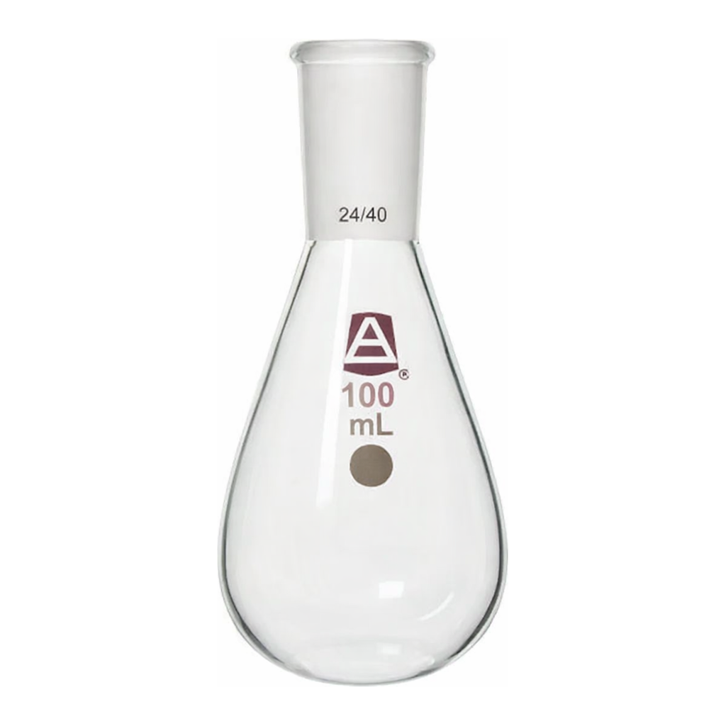 Merck Aldrich evaporating flask, pear-shaped