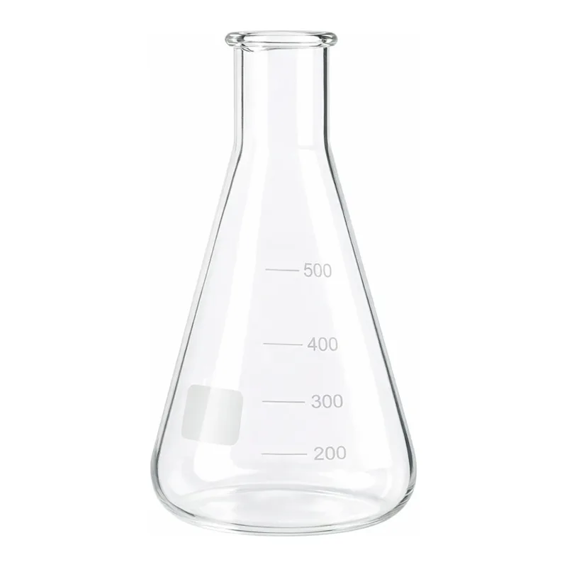 Merck BRAND Erlenmeyer flask with beaded rim and graduation, narrow mouth