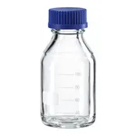 Merck BRAND laboratory bottle, graduated with screw cap