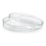 Merck Pyrex petri dishes