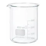 Merck BRAND glass beaker with spout, low form
