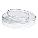 Merck Pyrex petri dishes