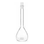 Merck Pyrex volumetric flask, class A with Pyrex ST stopper