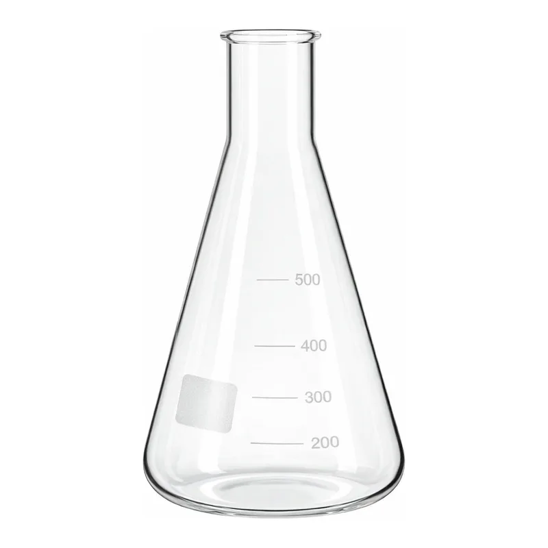 Merck BRAND Erlenmeyer flask with beaded rim and graduation, narrow mouth