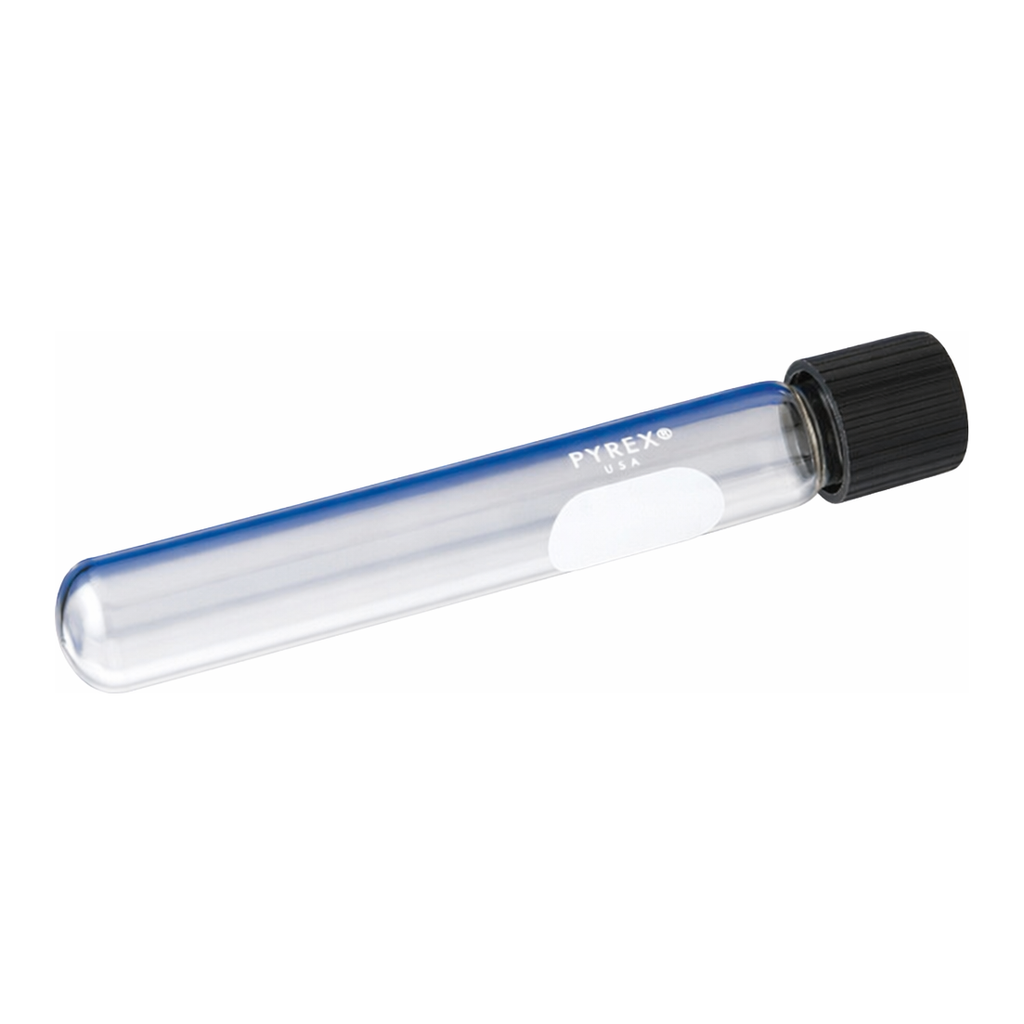 Merck Pyrex culture tubes with screw-cap