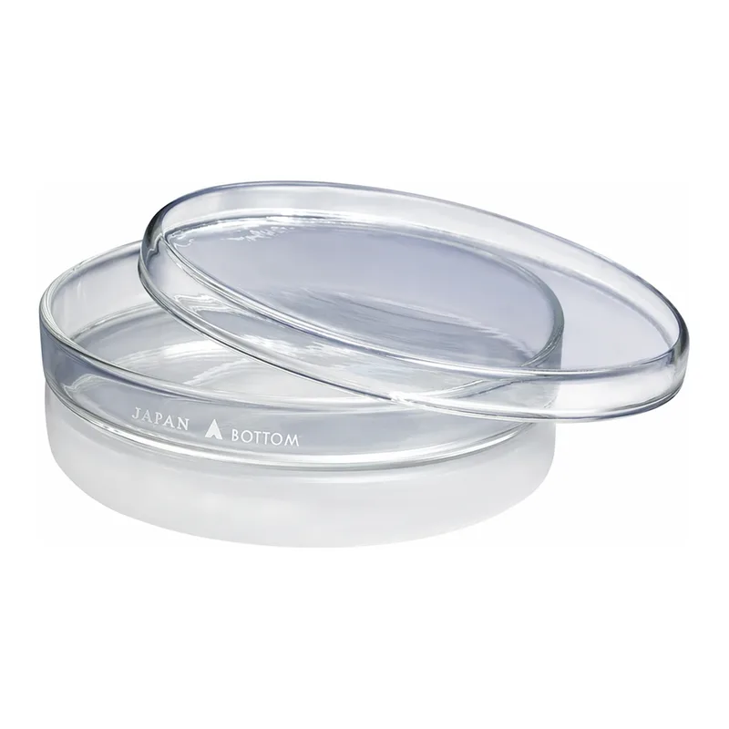 Merck Pyrex petri dishes