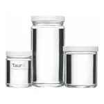 Merck Wheaton straight-mouth bottles with cap, clear