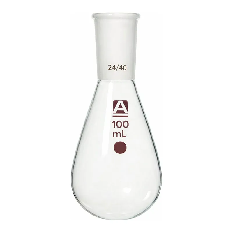 Merck Ace evaporating flask, pear-shaped