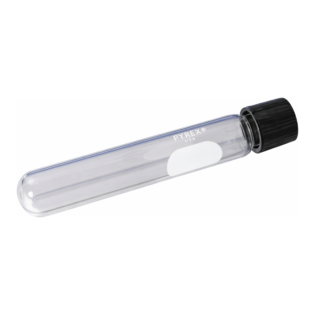 Merck Pyrex culture tubes with screw-cap