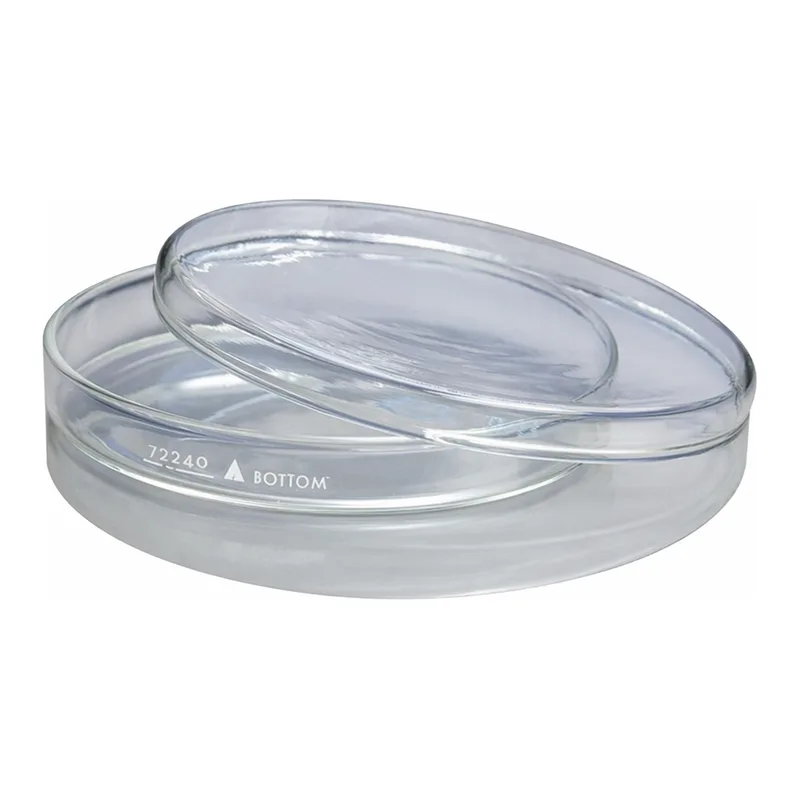 Merck Pyrex petri dishes