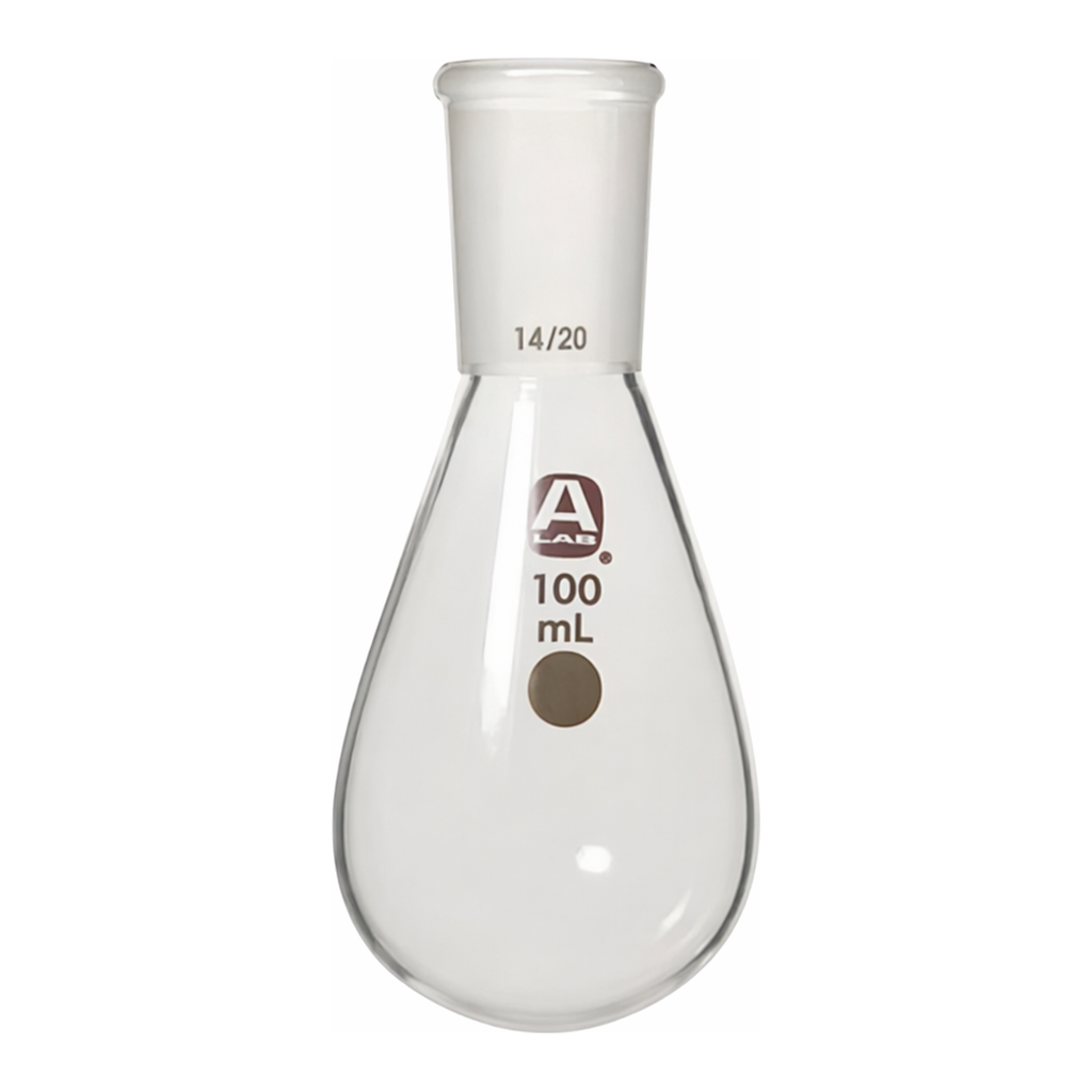 Merck Ace evaporating flask, pear-shaped