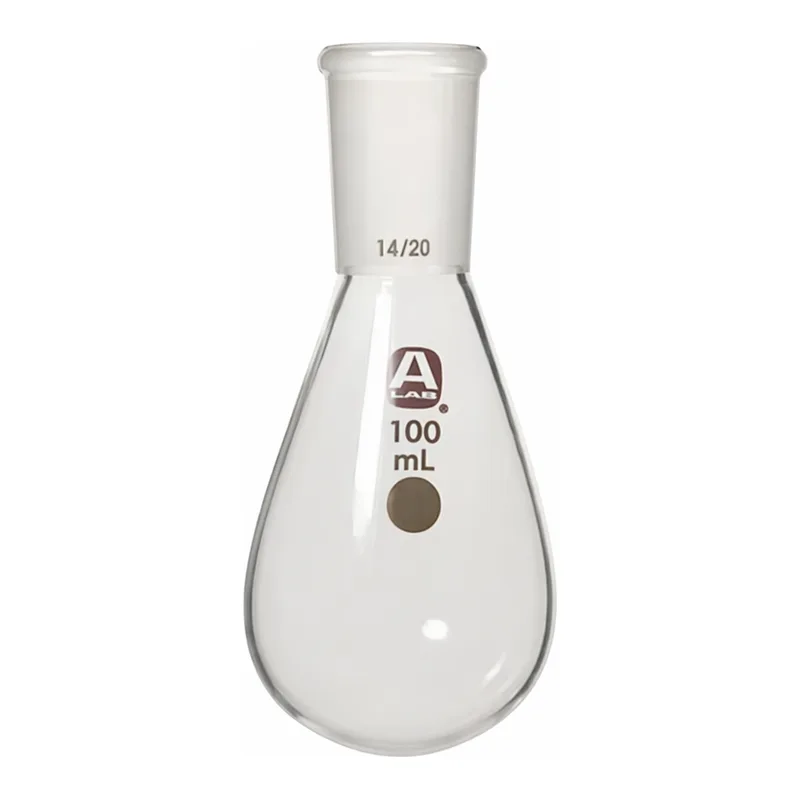 Merck Ace evaporating flask, pear-shaped